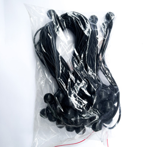 Made in VietNam 6 Inch Flat Pattern <strong>Ball</strong> Bungee Cord <strong>Elastic</strong> PVC and Rubber <strong>String</strong> Toggle Tie <strong>Elastic</strong> Tie
