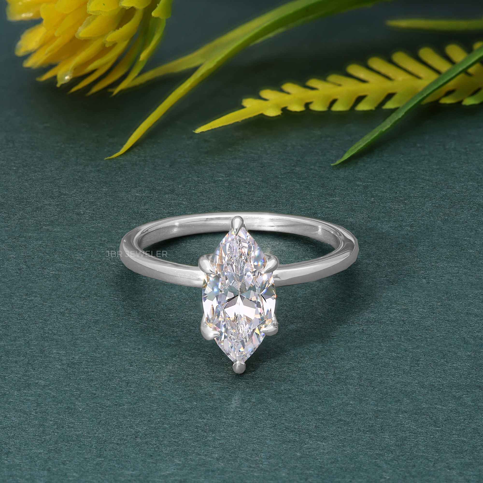 White Gold Plated