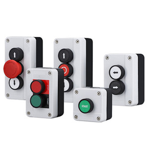 <strong>Push</strong> <strong>Button</strong> <strong>Switch</strong> Power Control Box Emergency Stop Start Stop 22mm Waterproof Surface Mounted Indicator Light - Product Image 1