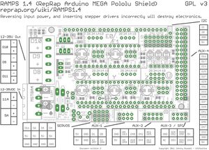 3D yazıcı için rampalar 1.4 kontrol paneli ICs denetleyici kalkanı devre kartı modülü 3D yazıcı denetleyicisi destekler - Product Image 4