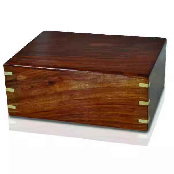 Exquisite Elegant Premium Rosewood Handcrafted Floral Carved Wooden Keepsake Box Elegant Storage for