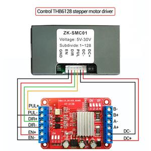 SMC01 42 57 Schrittmotor steuerung Vorwärts-und Rückwärts winkel Impuls drehzahl steuer karte Programmier bare SPS Serielle Kommunikation - Product Image 6