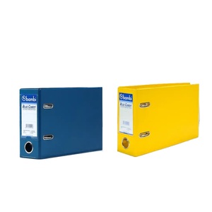 ODM OEM耐用PP文件盒多色PVC杠杆拱形文件夹3英寸1012厚度A4 A5凭证尺寸办公室用纸袋 - Product Image 5