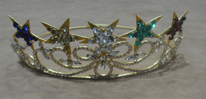 Freemason Masonic OES Grand Matron Crown in Gold with Rhinestones OES CROWNS Order of <strong>the</strong> Eastern Star Crown OEM Service - Product Image 3