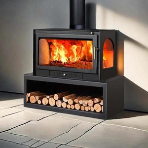 DDSS独立式室内燃木采暖炉加厚铸铁乡村炊具无烟节能公寓使用 - Product Image 4