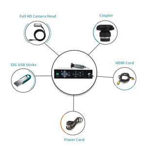 กล้องแยกภาพ1080P 4มาใหม่พร้อมฟังก์ชันบันทึกวิดีโอการใช้งานในการผ่าตัด - Product Image 6