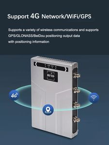 Ad alte prestazioni 4 Antenna UHF RFID a lungo raggio lettore passivo GPS 4G di controllo di accesso lettore di schede efficiente per il magazzino di accesso - Product Image 4