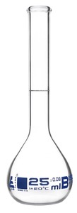 Ergonomik polietilen tıpa ve mavi mezuniyet ile A sınıfı USP 25ml hacimsel şişe - Product Image 2