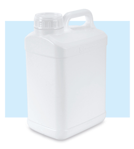 High Quality UN Certified Plastic <strong>HDPE</strong> 5 Liter Jerry Can Container /Tamper Evident SK 63 5 Liter- 1 Gallon for Chemicals - Product Image 1