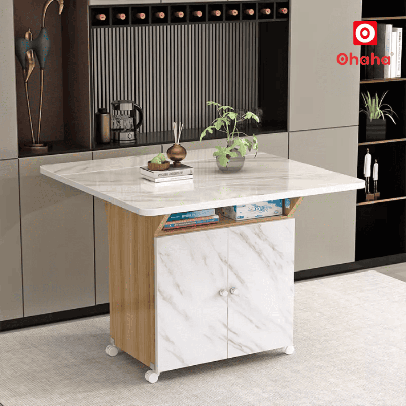 Marbre Blanc-Bois Jaune