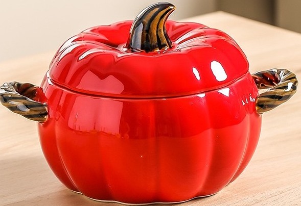 ชาม~800มล. (สีแดง)