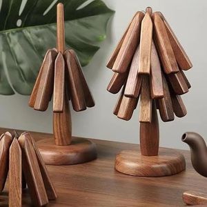 ASISTANCE CHRISTMAS TREEエコフレンドリーデコレーションハンドメイドギフト装飾木木チェリーで作られたあらゆる季節の木 - Product Image 4