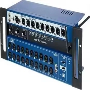 Tüm yeni 32 kanallı Soundcraft Ui24R ses konsolu mikser kablosuz kumanda ile 24 kanal dijital mikser - Product Image 1