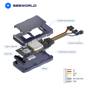 批发定制Traccar全球定位系统跟踪器SOS紧急按钮跟踪汽车摩托车燃料固体车辆跟踪系统 - Product Image 3