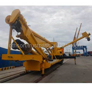 Cargador de descarga de transportador de barco caliente al por mayor, descarga eficiente de carga de barco con transporte de caja de cambios esencial