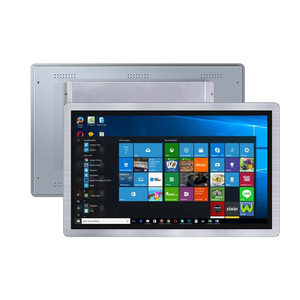 3mm Tempered Glass 15.6 17 19 21.5 Inch <strong>RS232</strong> RS485 Industrial Touch Screen Panel Pc <strong>Embedded</strong> Capacitive Touch Monitor - Product Image 1