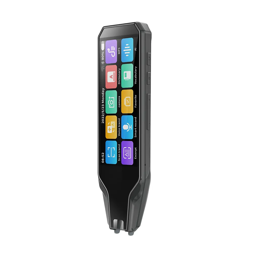 OEM Support 134 Languages Digital Scanner Pen OCR Scan And Smart Translate Pen Voice Translator Offline