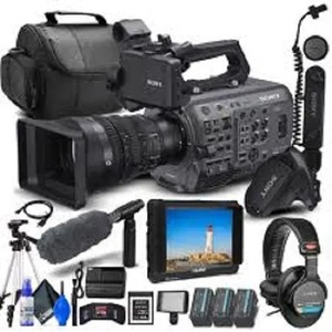 En yeni PXW-FX9 XDCAM <span class=keywords><strong>6K</strong></span> tam çerçeve kamera + 28-135mm Lens