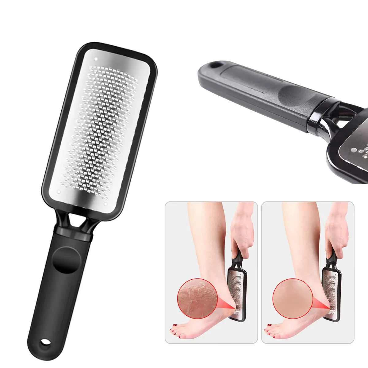 Professional Rasp Foot File Metal Surface Tool Remove Hard Skin for Wet and Dry feet Callus Remover File