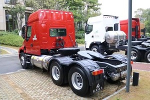 中古D-ongfeng 6X4左ステアリングセミトラックトレーラーT5ホットセール - Product Image 3
