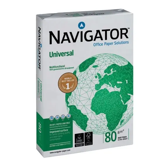 Kualitas Terbaik navigator A4 70gsm kertas fotokopi 500 lembar/80 GSM kertas fotokopi A4 dengan harga murah