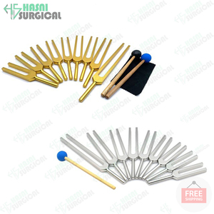 Çakra Tuning Forks Set 7 çakra ve 1 Soul Tuning Forks kozmik oktav alüminyum alaşım ses şifa aletleri - Product Image 3