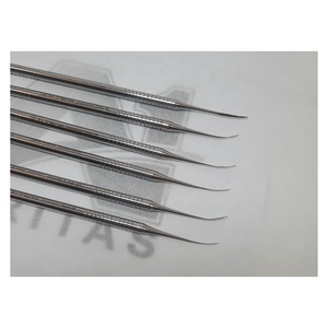 Thiết lập của 6 varady phlebectomy phẫu thuật kit được sử dụng để loại bỏ giãn tĩnh mạch với spatulas và móc cơ sở của dụng cụ phẫu thuật - Product Image 4