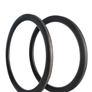 700C đường rujixu siêu nhẹ hình dạng sóng Carbon 5045mm xe đạp <span class=keywords><strong>wheelset</strong></span> 36T/54t Ratchet trung tâm khóa đĩa Carbon <span class=keywords><strong>wheelset</strong></span> - Product Image 3