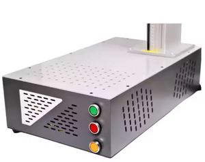 Profesyonel Raycus kaynağı 20W Fiber lazer oyma makinesi Mni formatı desteklenen Metal taş otomat lazer makinesi 20W