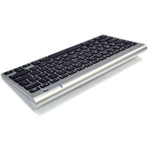 Teclado compacto portátil con interruptor de tijera inalámbrico Bluetooth compatible con múltiples dispositivos para Mac y PC - Product Image 3