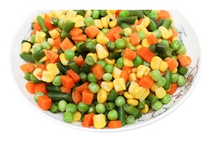 越南出口冷冻混合蔬菜，用于烹饪食品，质量好，价格优惠