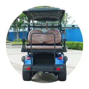 4シーターオフロード電気ゴルフバギー6ボルトDE折りたたみクラブカートOEM & <span class=keywords><strong>ODM</strong></span>サポートDIYグレード