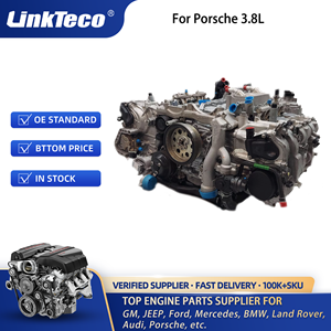 Linkteco <strong>Engine</strong> Long Cylinder Block Assembly for Porsche 981 3.8L V6 Cayman GT4 Boxster Spyder Convertible 2016 <strong>Engine</strong> Motor - Product Image 3