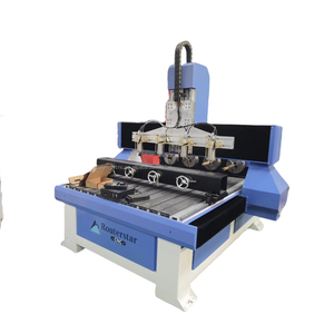 4 Axis Multi Head CNC Router Máquina de grabado 3D Talla de madera CNC Router con certificado CE - Product Image 1