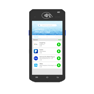 Terminal POS inteligente para Android, dispositivo POS para contacto, sin contacto y pago de código QR A80 - Product Image 2