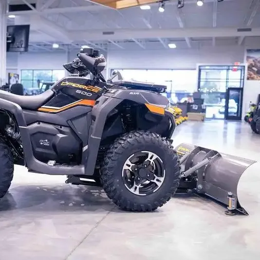 2023 CFMOTO 포스 600 EPS ATV 눈 plew