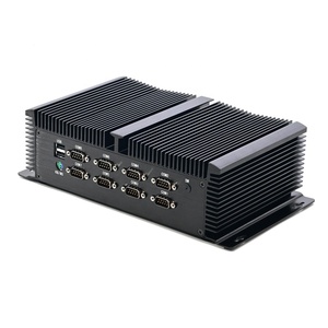 産業用PC FanlessインテルI7 1255U & I5 1235U 3 LANギガビット8 RS232 RS485ミニWindows/Linux/UbuntuコンピュータAU/USプラグ - Product Image 3