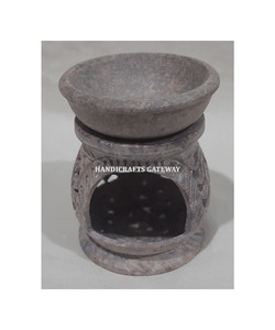 Güzel el sanatları çok sanatsal oyma doğal tasarlanmış Soapstone oyma Aroma yağı yakıcı ürün satmak için kullanın