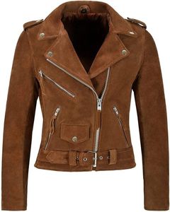 Amerikan tarzı moda boncuklu uzun kollu hakiki inek deri saçak batı ceket Cowgirl kahverengi deri kadın batı ceket - Product Image 6