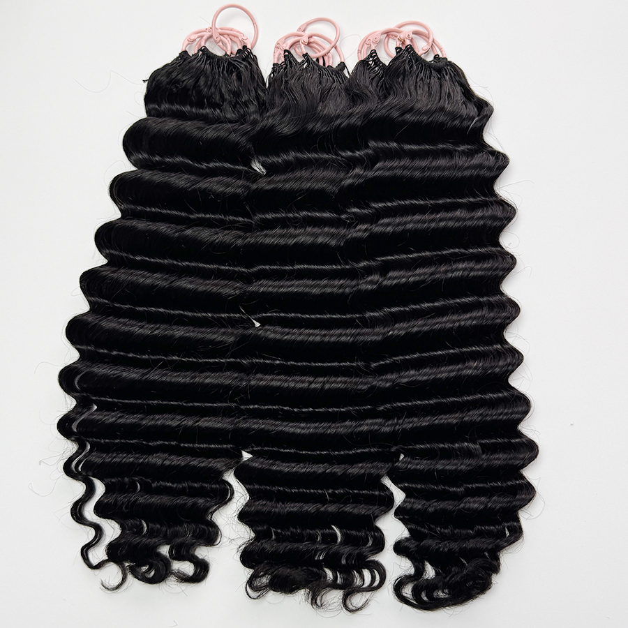 Cheveux au crochet / Cheveux à plumes