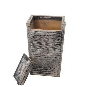 Mộc Mạc grey lưu trữ bằng gỗ hộp cho đồ trang sức đính mini Trường hợp gỗ Hộp quà tặng cho nghệ thuật sở thích DIY những người yêu thích, bàn tổ chức, thẻ - Product Image 1