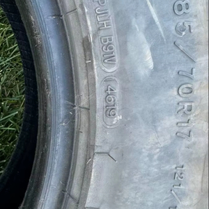 Goodyear Wrangler duratrac 285 70 R17ช่วงโหลด E 9/32nds ยางใช้แล้วผลิตภัณฑ์ยางรีไซเคิล - Product Image 3