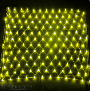 Ledディワリデコレーションネットライトメッシュストリングクリスマスライト装飾Ip65大型屋外クリスマスネットライト - Product Image 1