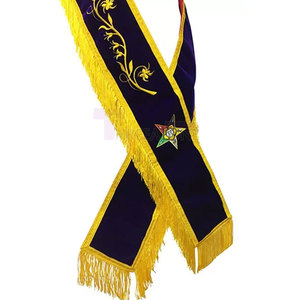 Multi-Color Uniform <strong>Sash</strong> for Special Occasions and Formal Gatherings Classic Ceremony <strong>Sash</strong> for Uniforms with Adjustable Length - Product Image 3