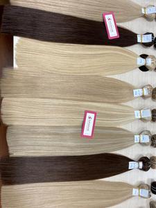 Wholesale Double Weft Hair Weave <strong>Bundle</strong> 100% Straight <strong>Bundles</strong> 100g Each European Quality From 6'' to 30'' - Product Image 5