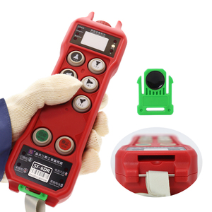 Control remoto inalámbrico industrial de doble velocidad con 6 teclas Fácil operación Seguridad para CA y polipasto Sistema de tarjeta de autorización única - Product Image 6