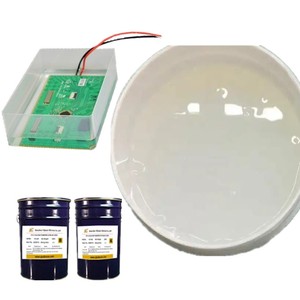 Led şerit kapsülleme için iki parça şeffaf sıvı elektronik saksı silikon kauçuk - Product Image 3