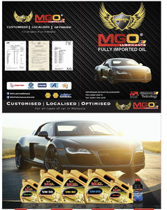 MGO 5W-30 High-Performance Semi Synthetic Engine Oil 14KG Megzol 4L Durable Protection Smooth Operation SN by - Product Image 2