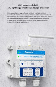 DTECH Dtu Long Range Wireless <strong>Modem</strong> <strong>RS232</strong> <strong>RS485</strong> Wireless Data Transmission Devices Lora Module Serial Service - Product Image 4