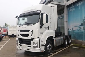 二手I-SUZU 2022年新款重型10轮拖车头6x4 520hp i-suzu牵引车